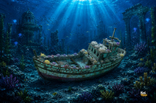 Coralbound Wreck – Forgotten Vessel of the Deep