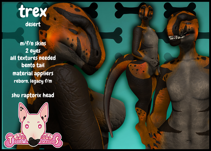 [tt] Trex for Shu Raptorix - Desert