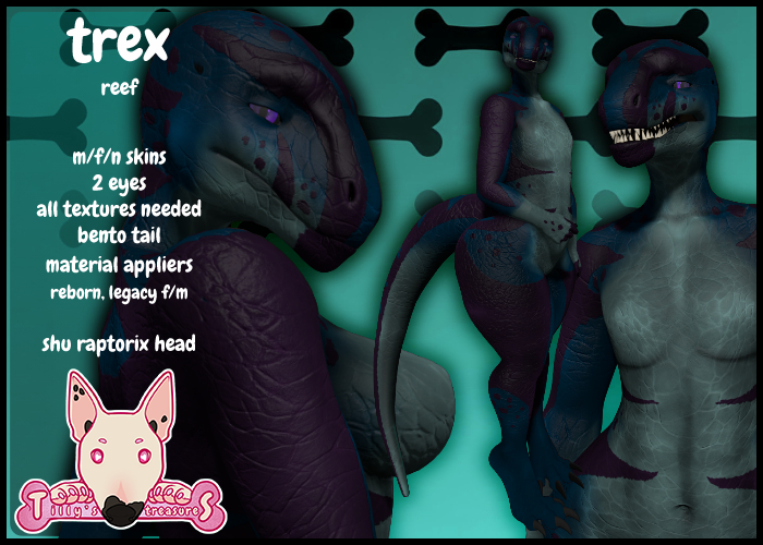 [tt] Trex for Shu Raptorix - Reef