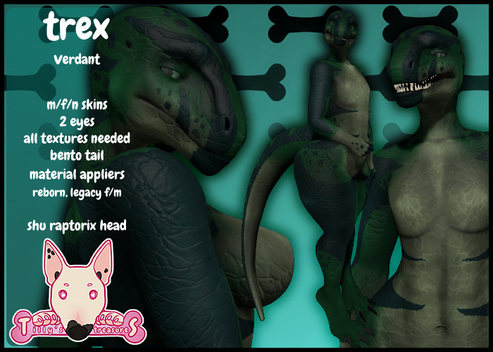 [tt] Trex for Shu Raptorix - Verdant