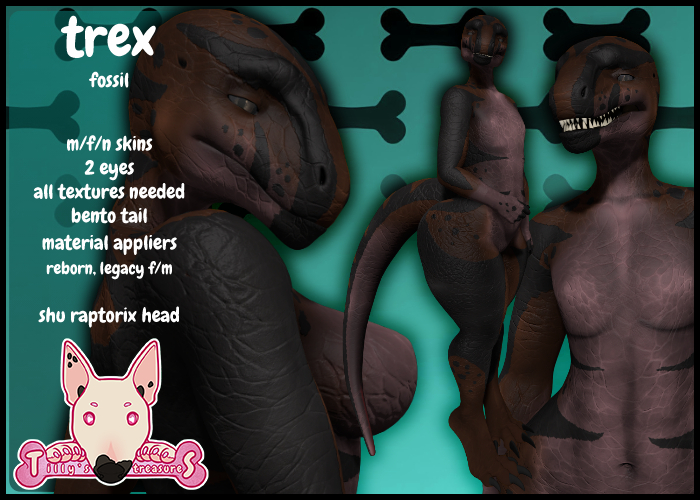 [tt] Trex for Shu Raptorix - Fossil