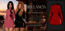 *BRILLANCIA* -Florence dress   red