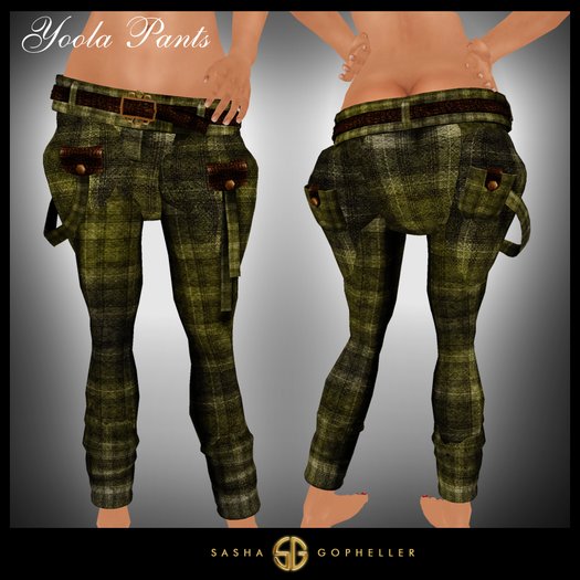 -SG- Yoola Pants Khaki 01