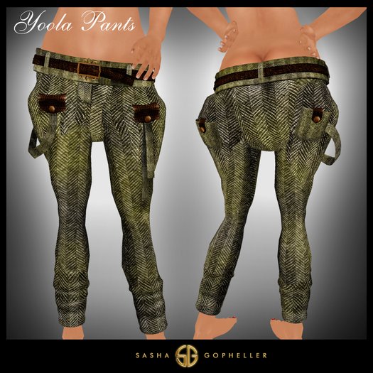 -SG- Yoola Pants Khaki 04