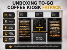 UNBOXING To-Go Coffee Kiosk Fatpack