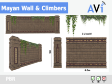 *AVI* Mayan Wall & Climbers