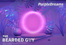 Purple Dreams Backdrop - The Bearded Guy