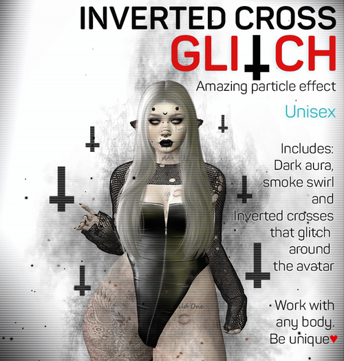 {Amazing} Glitch inverted cross