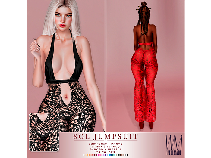 [WellMade] Sol Jumpsuit 