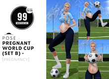 CIELO STUDIO - Pose PREGNANT WORLD CUP (SET B)