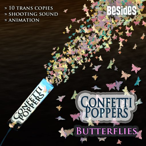 Confetti Popper (Butterflies)