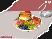[AA] H3llo Kitty Burger Plate