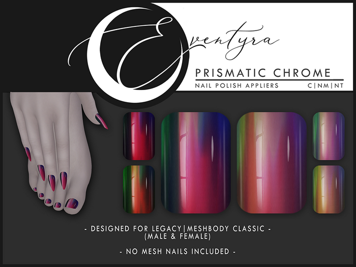 Eventyra - Legacy Nail HUD - Prismatic Chrome