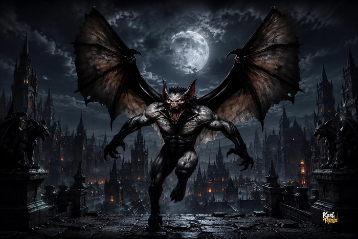 Nightmare Gargoyle – Winged Abyssal Horror