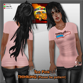 Coxi -  Female Tee Pink Thinking