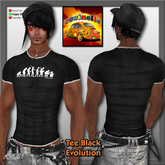 Coxi -  Tee Black Evolution