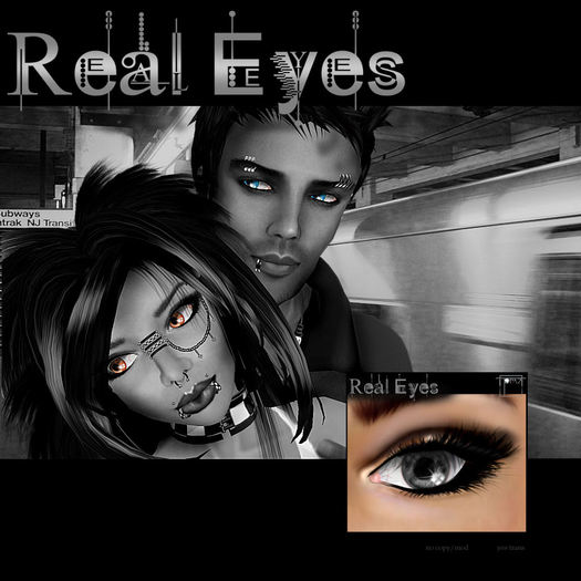 Topaz Square~Real Eyes~Silver