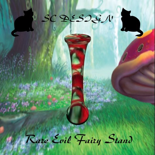 Rare Evil Fairy Stand