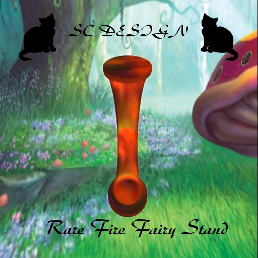 Rare Fire Fairy Stand