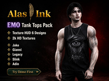 ALAS INK - EMO - Men's Tank Tops Pack