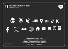 [TR] FREE Mesh Social Icons