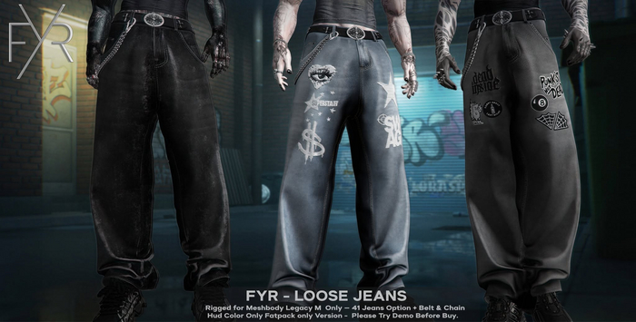 FYR - Loose Jeans (Demo)
