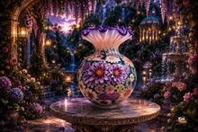 Imperial Blossom Vase – Floral Elegance Collection