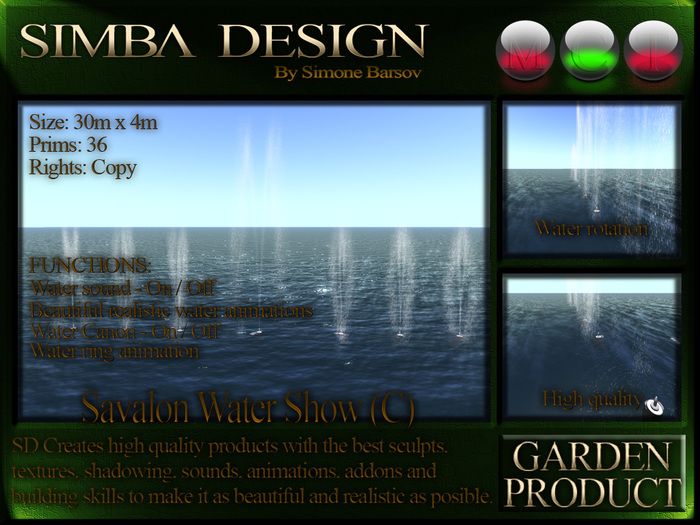 Savalon Water Show