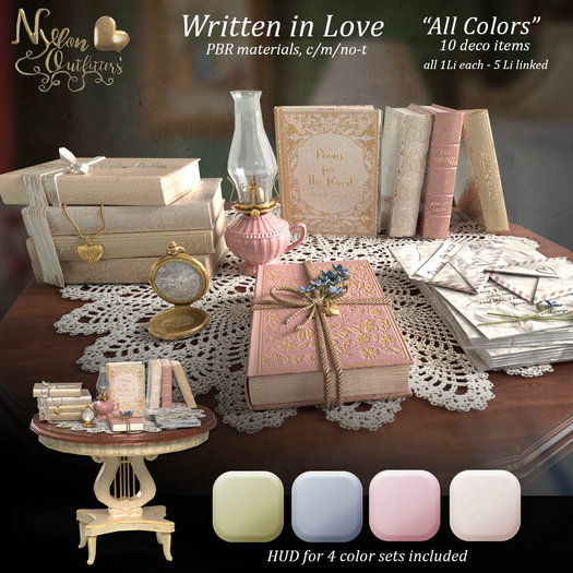 (NO) Written In Love - All Colors