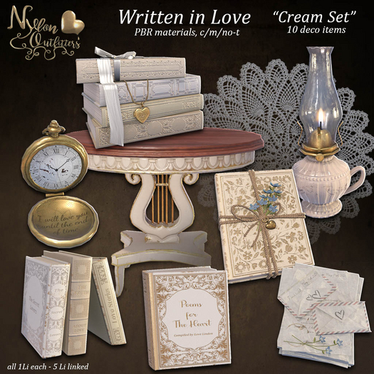 (NO) Written In Love - Cream