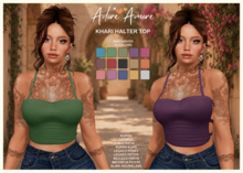 .:Adore:.  Khari - Halter Top - Colors