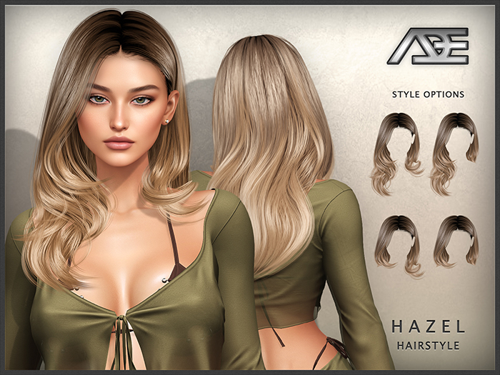 Ade - Hazel Hairstyle (Colorful Bundle)