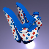 Independence Day Blue Heels MAITREYA
