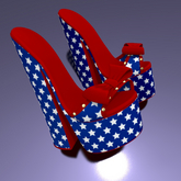 Independence Day Red Heels REBORN