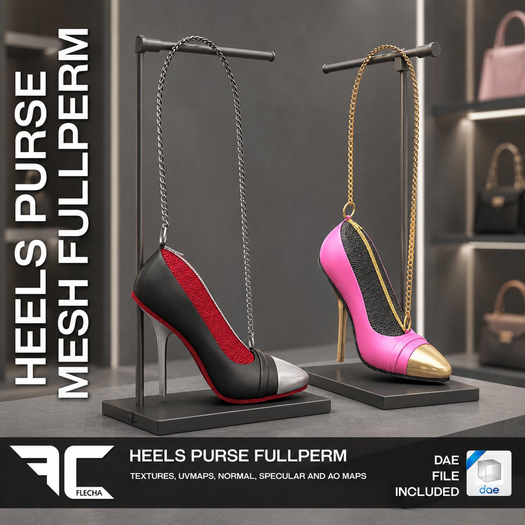 FLECHA Heels Purse Fullperm