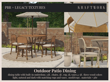 KraftWork Outdoor Patio Dining (Add Me)