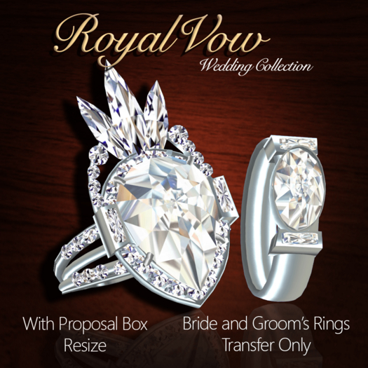 Exquisite Royal Vow Wedding Collection Platinum