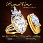 Exquisite Royal Vow Wedding Collection Gold