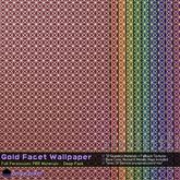 onyx.pixel - Materials - Wallpaper - Gold Facets - Deep
