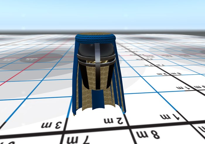 BLUE&GOLD JOUSTNG HELMET