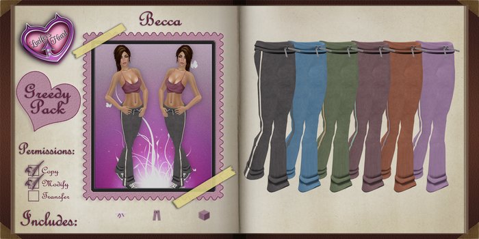 .:LH:. Becca Greedy Pack