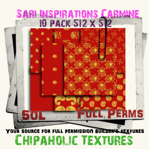 \\CHIPAHOLIC// Sari Inspirations Carmine