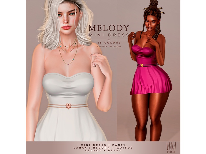 [WellMade] Melody Mini Dress 
