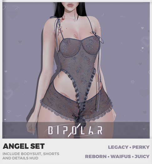 Bipolar - Angel Set - Graphite Blue