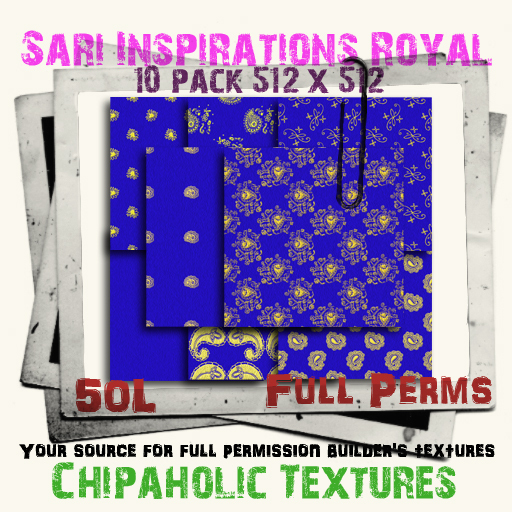 \\CHIPAHOLIC// Sari Inspirations Royal