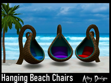 Mesh Hanging Beach Chairs [Boxed]