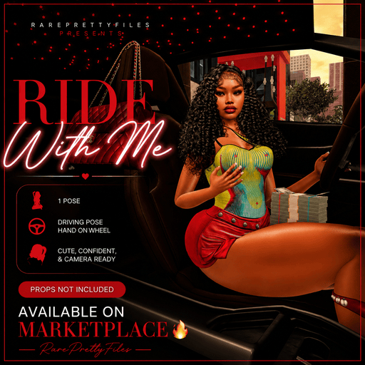 RIDE WITH ME POSE 