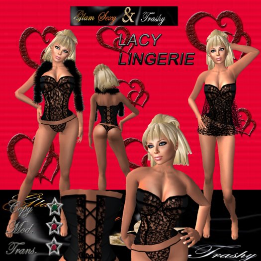 LACY LINGERIE 