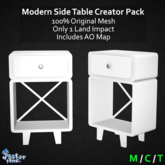 [Jester Inc.] Modern Side Table Creator Pack!