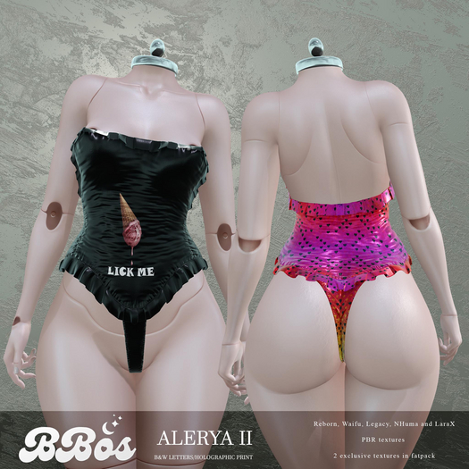 B BOS - Alerya II Bodysuit - LetterPack